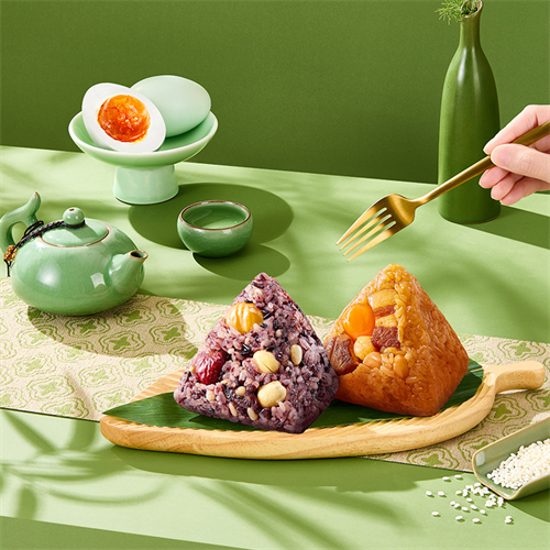 匠心献礼！元祖双龙戏珠龙粽礼盒焕新登场国潮美学邂逅舌尖非遗(图2)