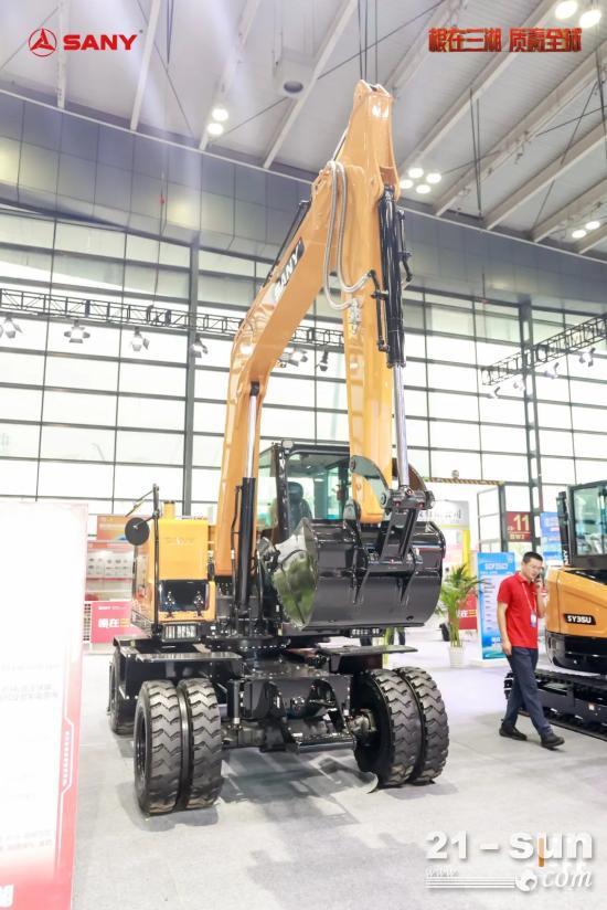 三一重机王牌产品燃爆2025长沙工程机械展！(图12)