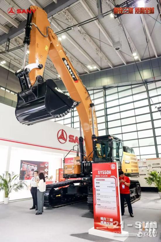 三一重机王牌产品燃爆2025长沙工程机械展！(图11)