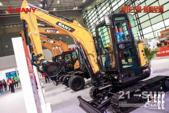 三一重机王牌产品燃爆2025长沙工程机械展！(图4)