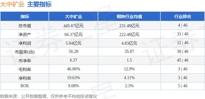 大中矿业（001203）1月14日主力资金净卖出101亿元(图2)