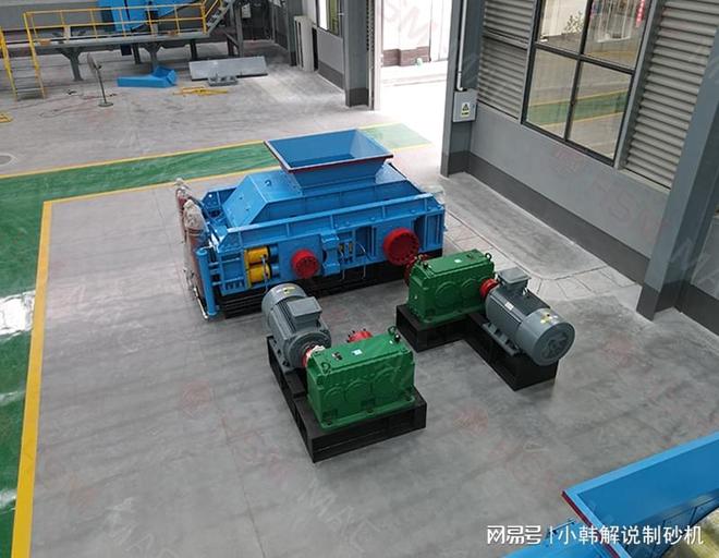 液压双辊制砂机运行稳定石料制砂成型好使用寿命长